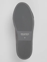 Plain Toe Suede Sneakers