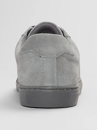 Plain Toe Suede Sneakers