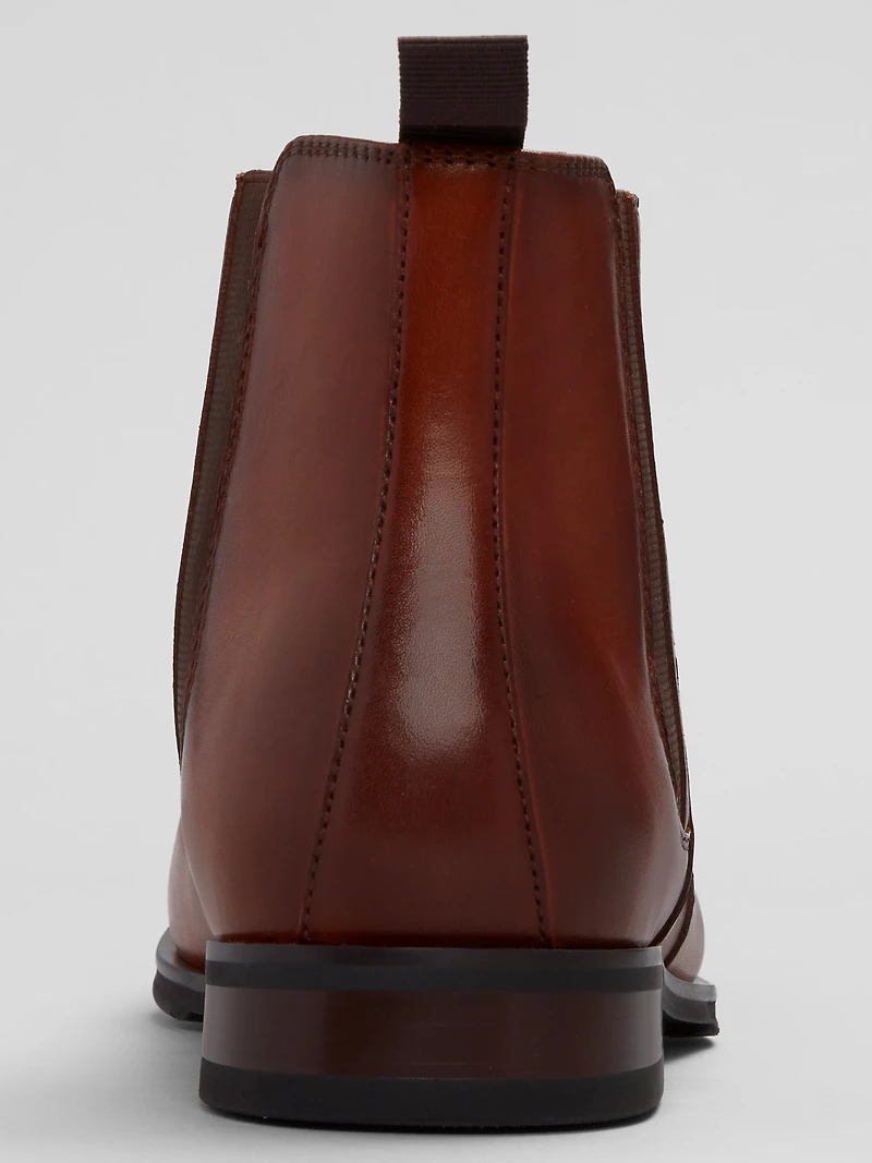 Crest Cap Toe Chelsea Boots