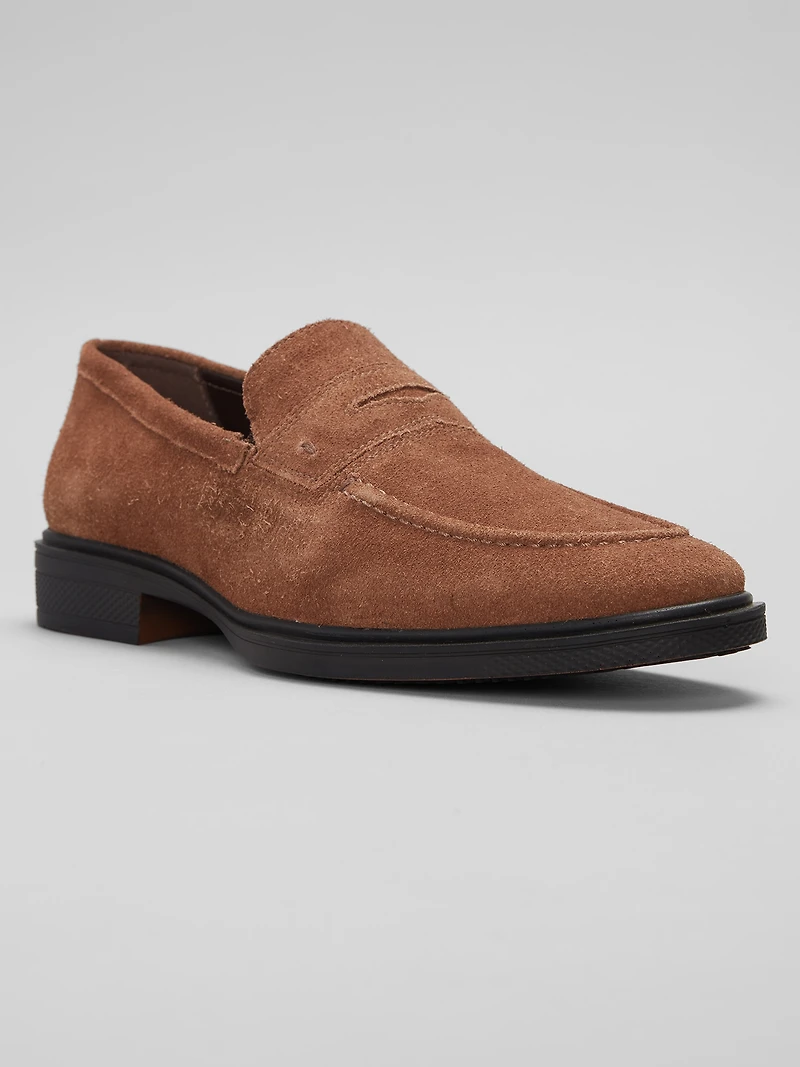 Monroe Aeroflex Suede Penny Loafer