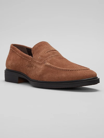 Monroe Aeroflex Suede Penny Loafer