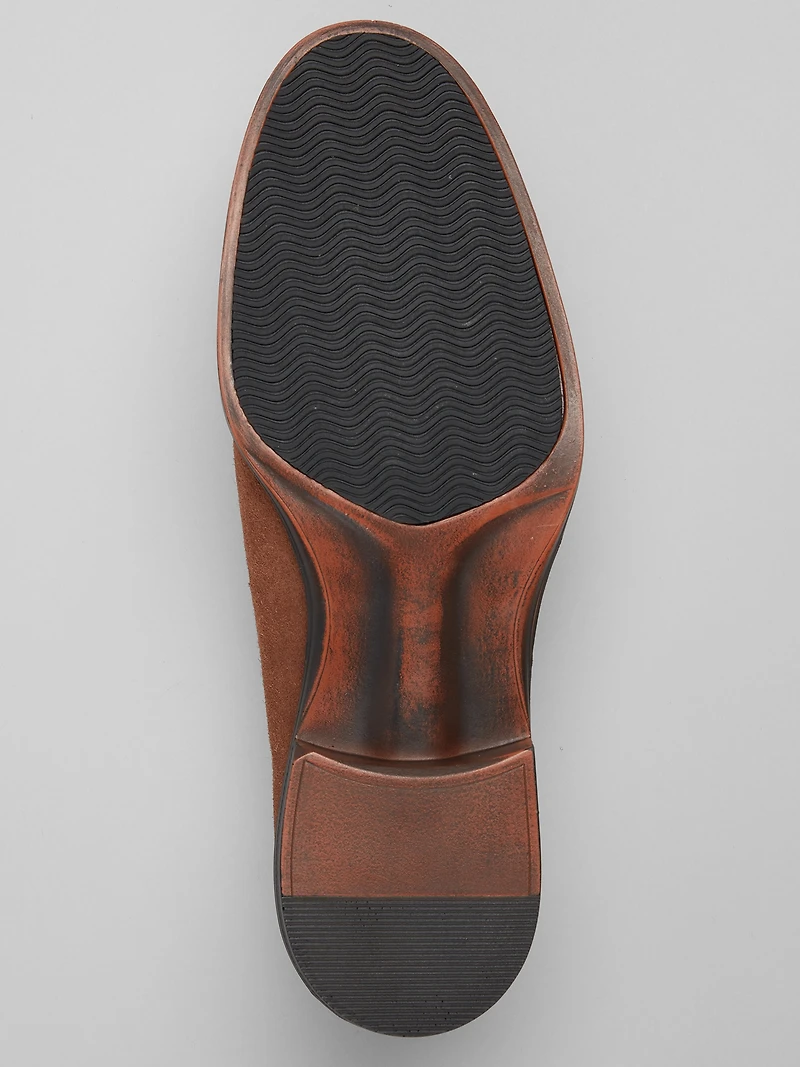 Monroe Aeroflex Suede Penny Loafer