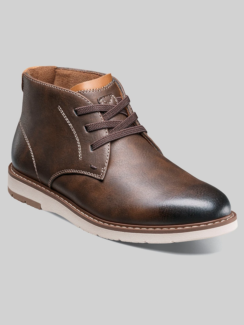 Vibe Jr. Boys Plain Toe Chukka Boots