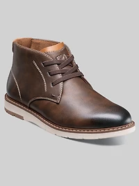 Vibe Jr. Boys Plain Toe Chukka Boots
