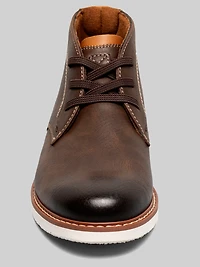 Vibe Jr. Boys Plain Toe Chukka Boots