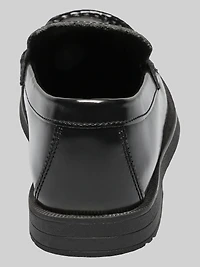 Croquet Jr. Boys Moc Toe Penny Loafers