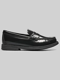 Croquet Jr. Boys Moc Toe Penny Loafers