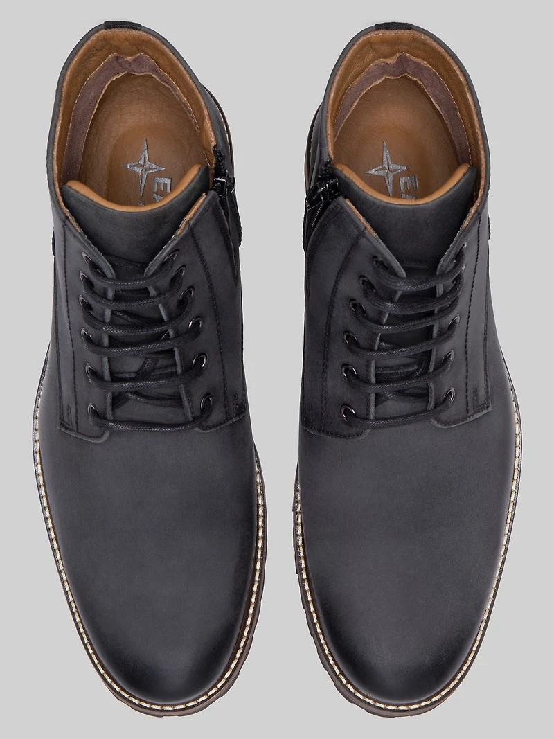 Hoyt Plain Toe Zipper Boots