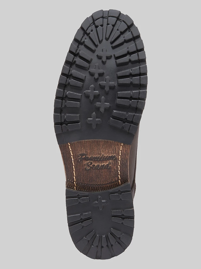 Hoyt Plain Toe Zipper Boots