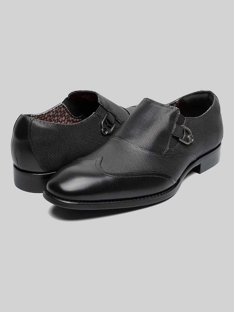 Lockwood Wingtip Ornament Slip-On Shoes