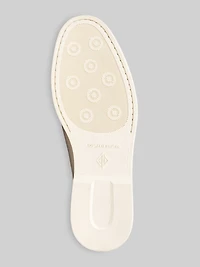 Clive Moc Toe Suede Penny Loafers