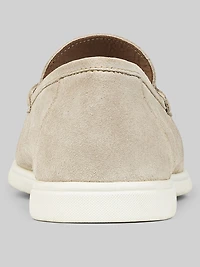 Clive Moc Toe Suede Penny Loafers