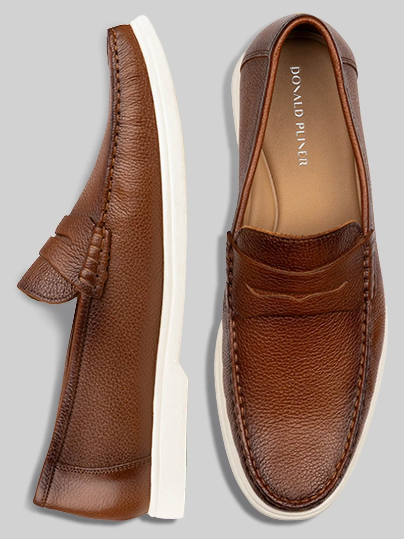 Clive Moc Toe Penny Loafers