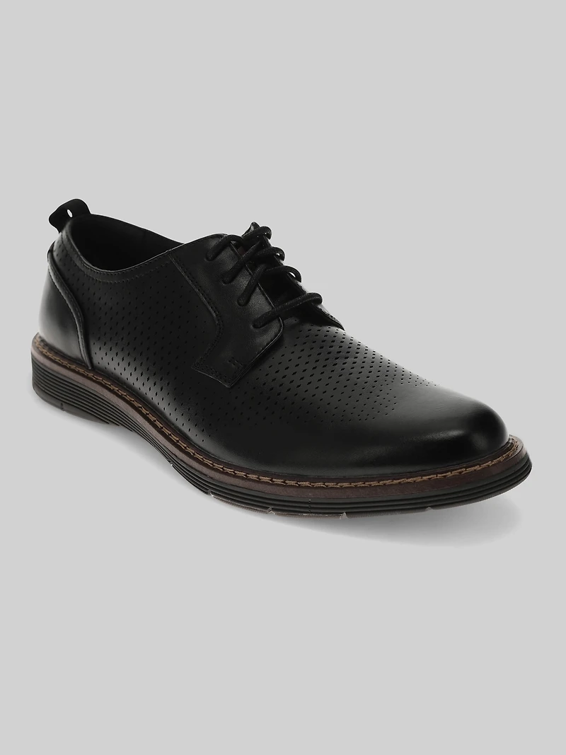 Ezra Perforated Plain Toe Oxfords