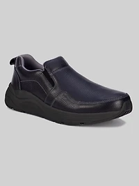 Match Moc Toe Casual Slip‑On Shoes