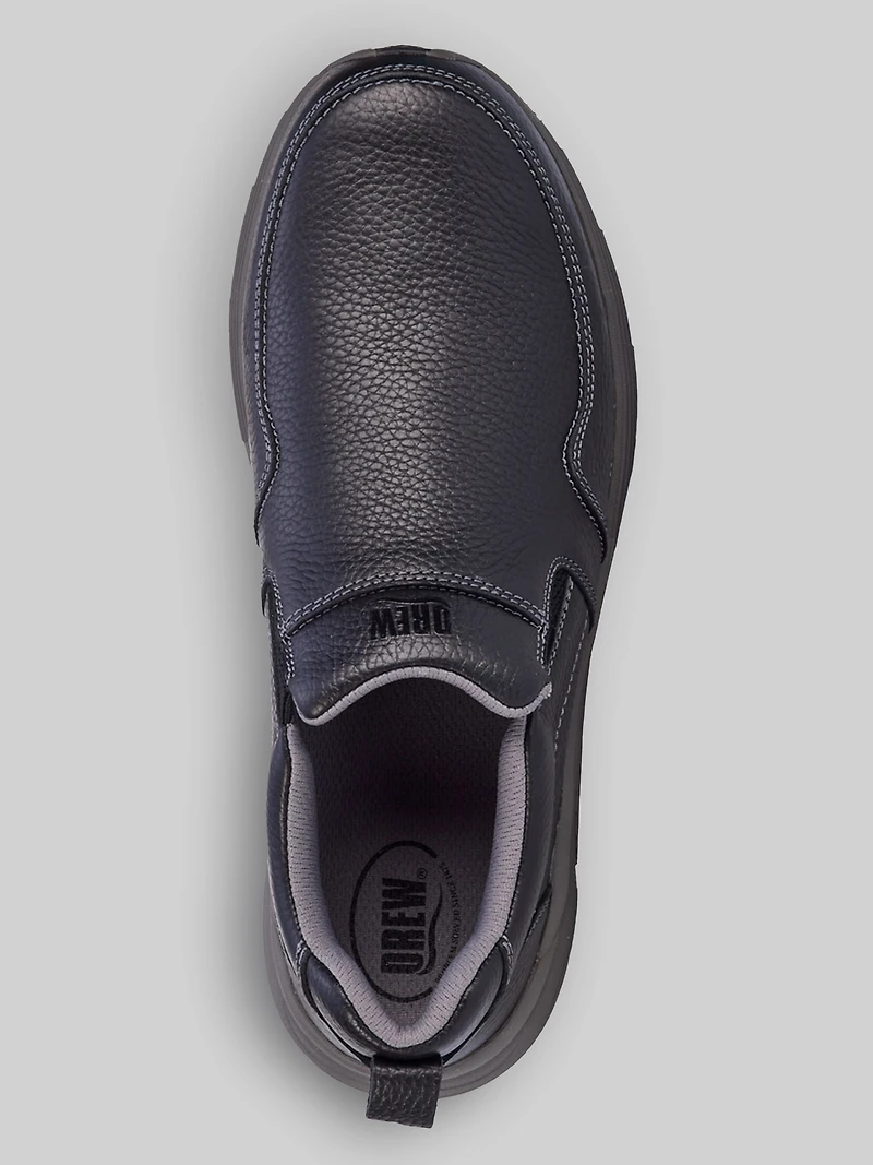 Match Moc Toe Casual Slip‑On Shoes
