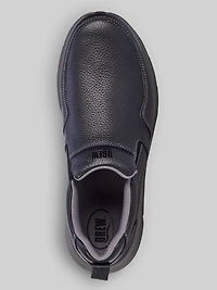 Match Moc Toe Casual Slip‑On Shoes