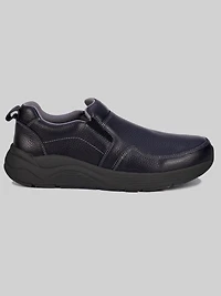 Match Moc Toe Casual Slip‑On Shoes