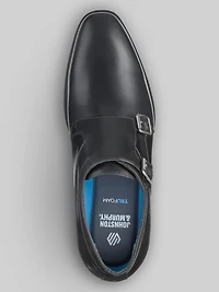 Gibbons Double-Buckle Monk Strap Shoes