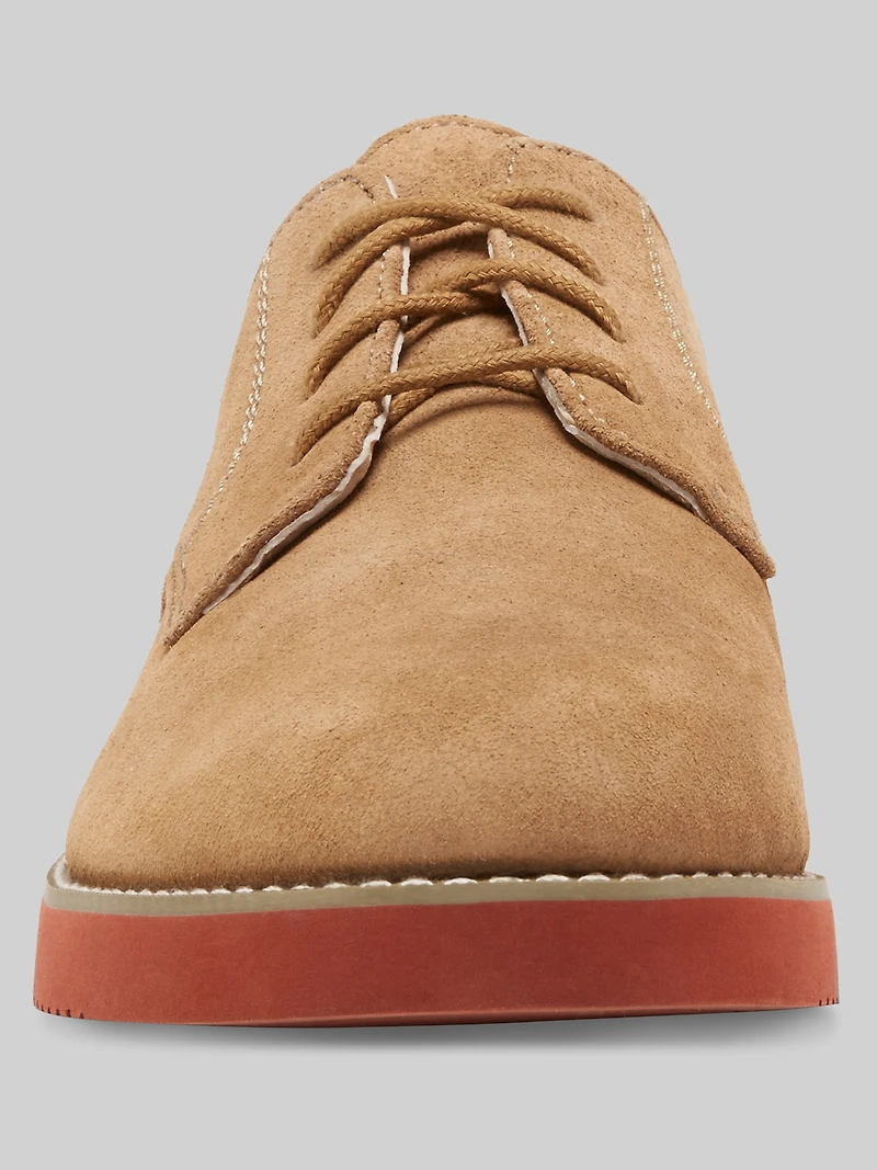 Buck Plain Toe Oxfords