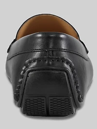 Fasek Casual Slip-On Moc Toe Loafer