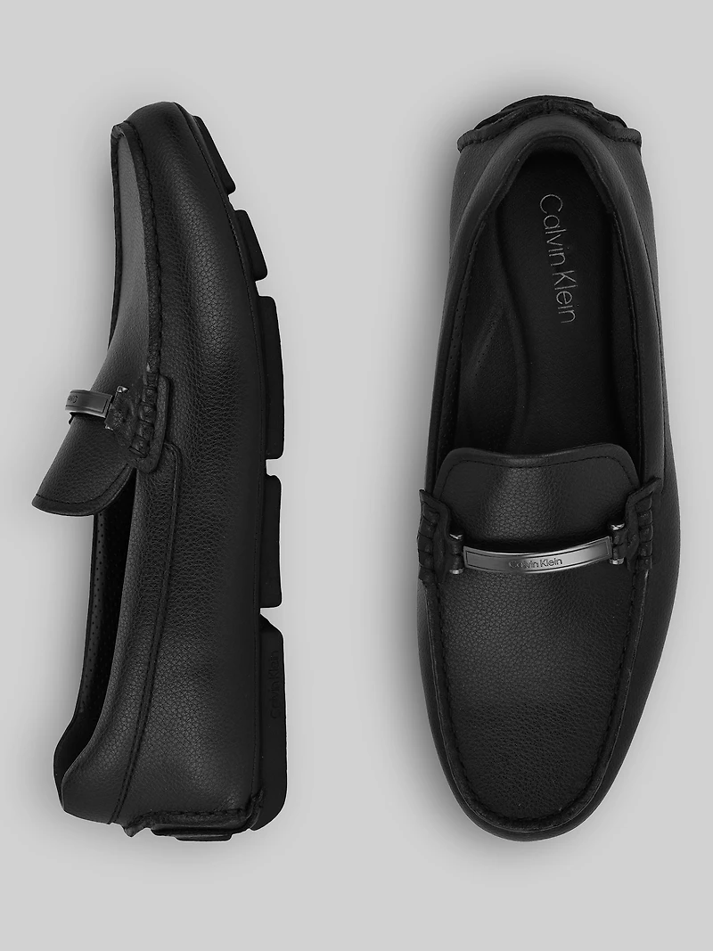 Maslo Casual Slip-On Moc Toe Loafers