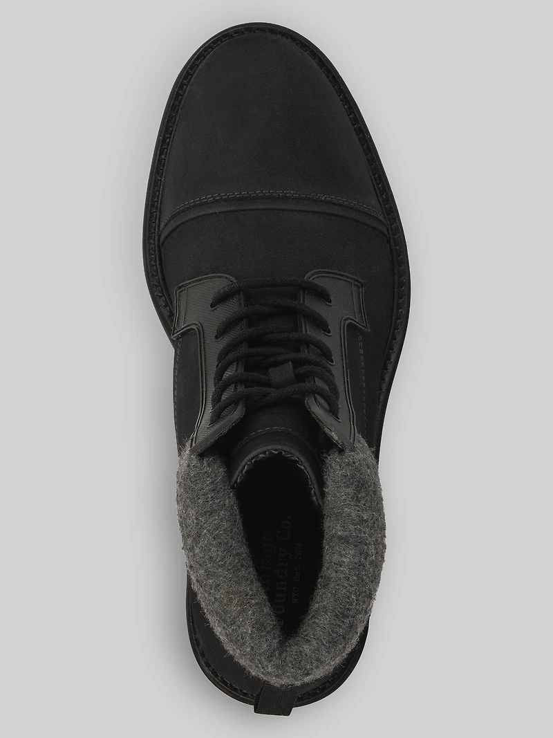 Stone Plain Toe Boots