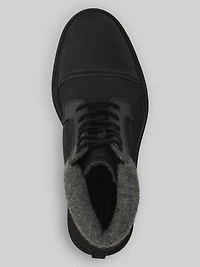 Stone Plain Toe Boots