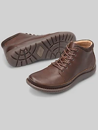 Nigel Plain Toe Lace Up Boots