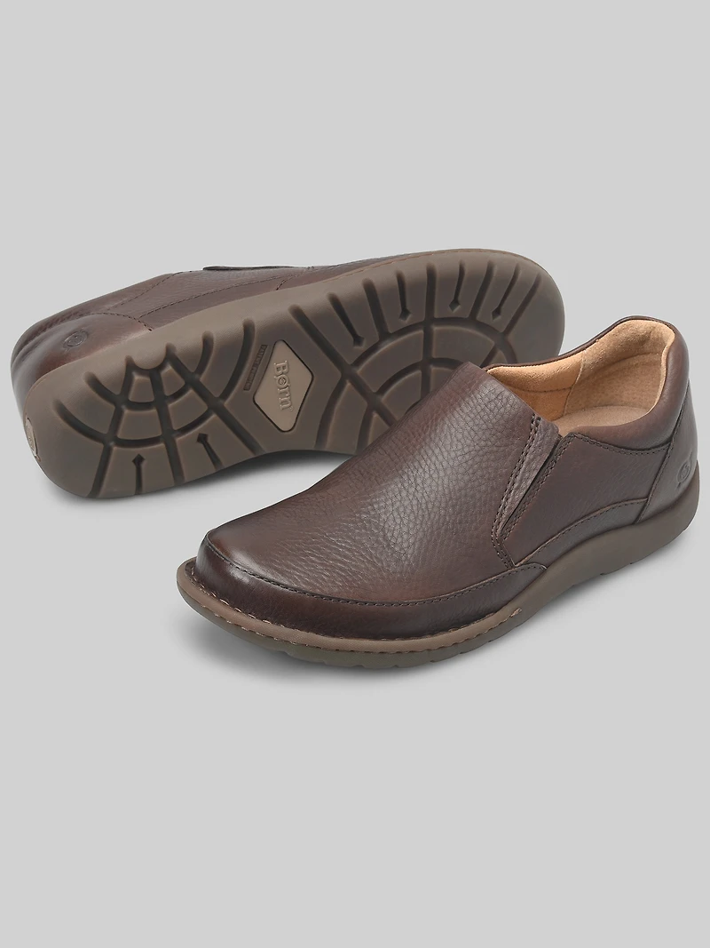 Nigel Plain Toe Slip On Shoes
