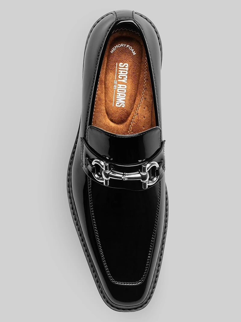 Carabello Moc Toe Metal Bit Dress Loafers