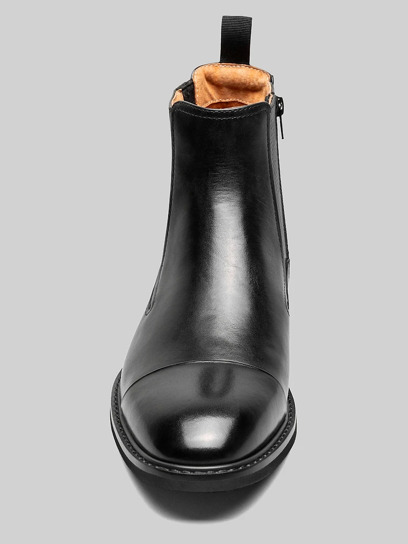 Berkshire Cap Toe Inside Zip Boots