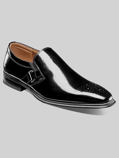 Alistair Plain Toe Ornament Loafers