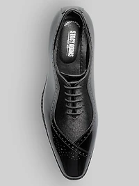 Stuart Folded Vamp Bal Formal Dress Shoes