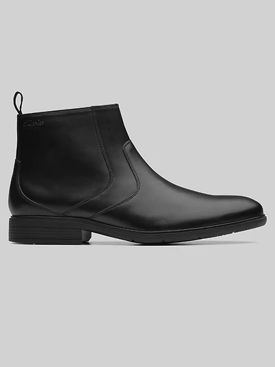 Steadwell Zip Up Plain Toe Boot