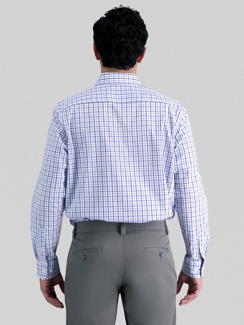 Premium Comfort Classic Fit Tonal Check Dress Shirt