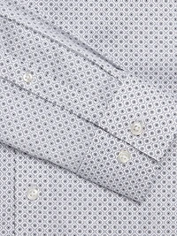 Slim Fit Ultra Performance Stretch Circle Dot Dress Shirt