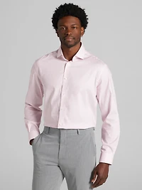 Classic Fit Cotton Blend Dress Shirt