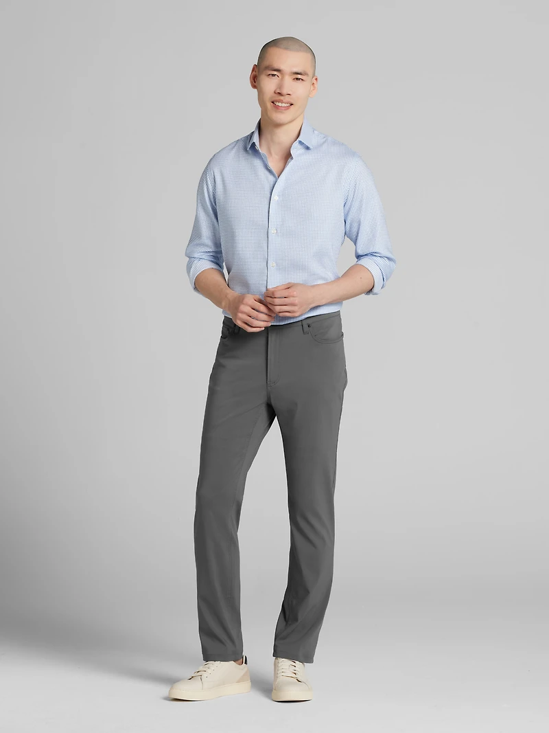 Classic Fit Small Tattersall Dress Shirt