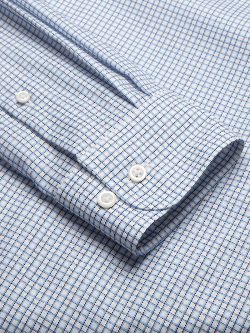 Slim Fit Check Dress Shirt