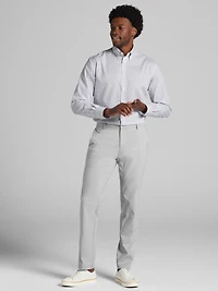 Classic Fit 100% Cotton Plaid Dress Shirt