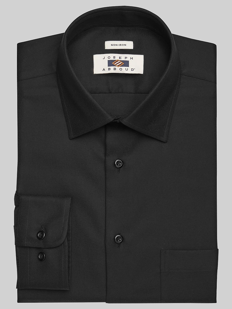 Modern Fit Wrinkle-Resistant 100% Cotton Dress Shirt