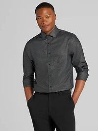 Skinny Fit Twill Dress Shirt