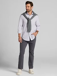 Slim Fit Ultra Performance Stretch Multistripe Dress Shirt