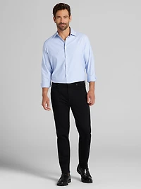 Modern Fit Performance Small Plaid Dress Shirt