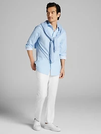 Modern Fit Small Check Dress Shirt