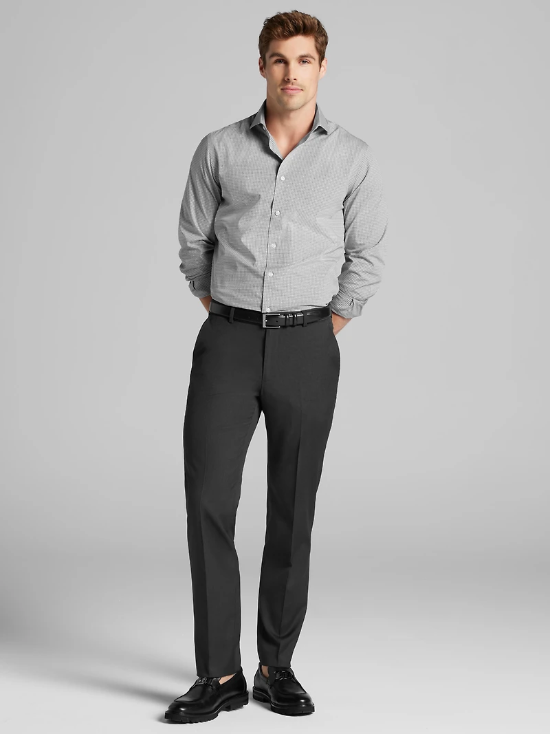 Modern Fit Check Dress Shirt