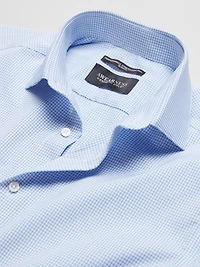 Slim Fit Check Dress Shirt