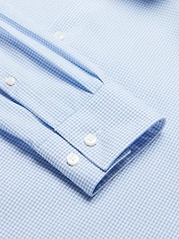 Slim Fit Check Dress Shirt
