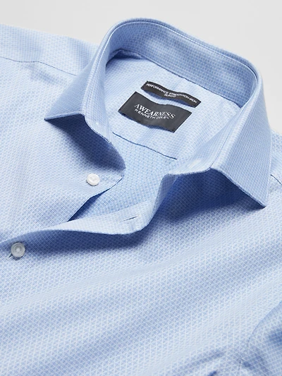 Slim Fit Diamond Dress Shirt